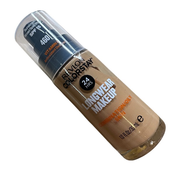 Revlon ColorStay 460 Foundation Combination Oily Skin SPF 15 1.0 fl oz - Picture 1 of 2